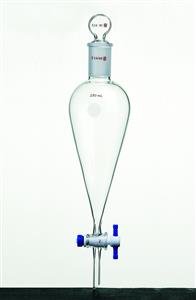 F477500A | FUNNEL SEPARATORY 500ML 27 4MM PTFE STOPCOCK GLASS