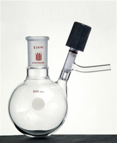 F544500 | FLASK REACTION HIGH VACUUM VALVE 0 4MM 500ML 24 40