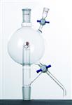 S234504 | SOLVENT STILL HEAD 500ML 24 40 24 40.INCLUDES ACCE