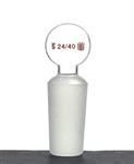 S292440 | STOPPER PENNY HEAD GLASS SOLID 24 40