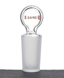 S402440 | STOPPER PENNY HEAD GLASS HOLLOW 24 40
