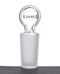 S402440 | STOPPER PENNY HEAD GLASS HOLLOW 24 40