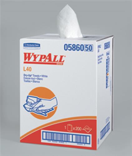 05860 | WypAll L40 Disposable Cleaning and Drying Towels D