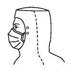 62467 | Kimtech M3 Sterile Face Masks 62467 Pleat Style So