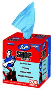 75190 | Scott Shop Towels Original 75190 Blue Pop Up Dispe