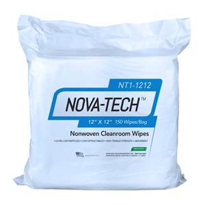NT1-1212 | NOVA TECH 1000 NONWOVEN CLEANROOM WIPES 12 X 12 15