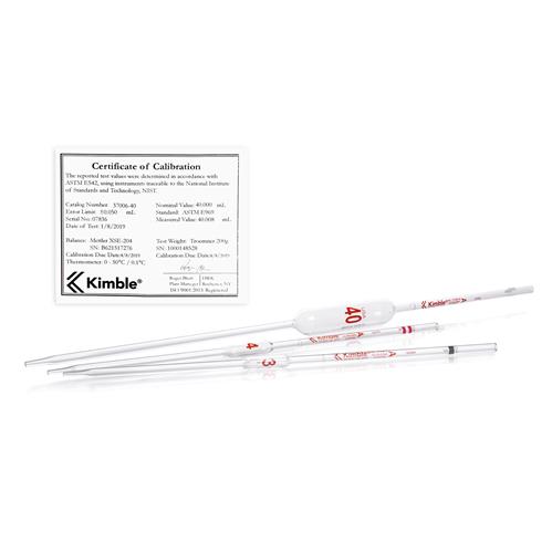 37006-75 | PIPET VOLUME GRN CL A CAL CERT 75mL