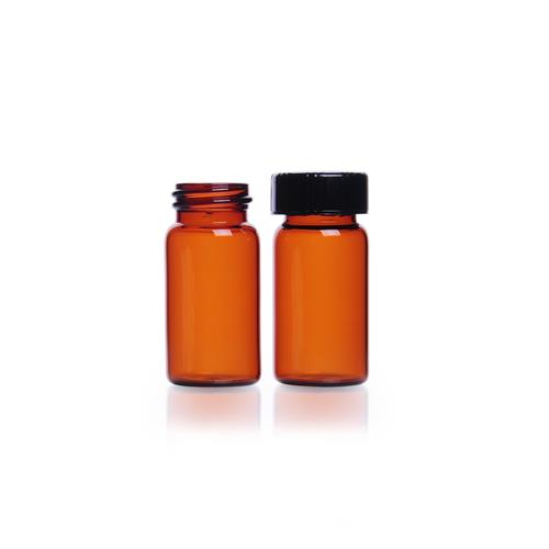 60911B-5 | 28X57 AMBER VIAL W PHEN CAP