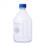 14395-250 | BOTTLE,GL45,BLU PP CAP,250ML