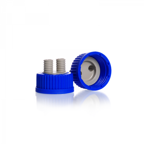 1129750 | SCREW CAP GL45 PP 2 PORT GL 14