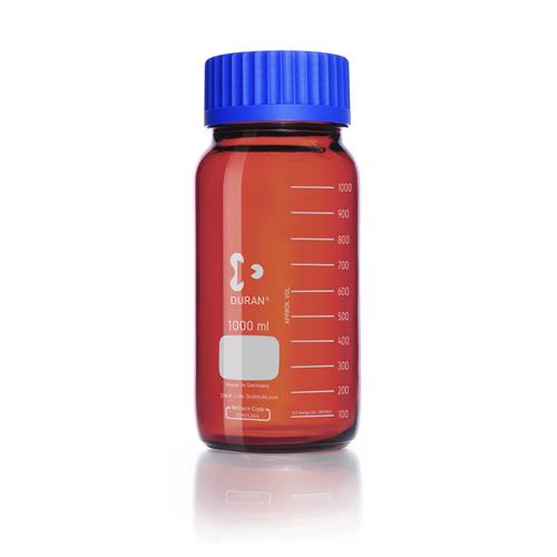 1160147 | WIDE NECK BOTTLE 1000 ML GLS 80 AMBER