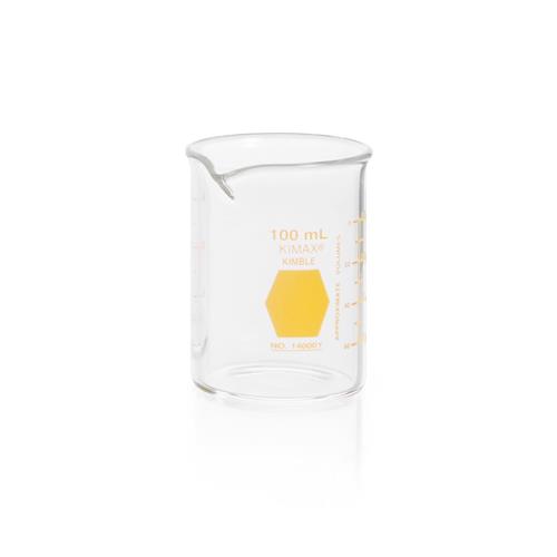 14000Y-100 | BEAKER GRIFFIN LOW YEL SCALE 100ML
