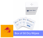 DW-FTY-CNU | CodeNu: Nuclear Detection Wipes. Rapid Colorimetric Test for uranium & plutonium - box of 50 dry wipes
