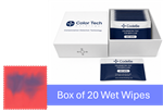 WW-TWY-CBE | CodeBe: Rapid Colorimetric Test for Beryllium - box of 20 wet wipes