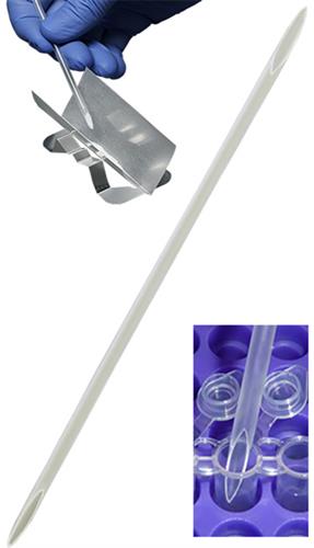 17231 | LevGo® smartSpatula® Micro Antistatic PP Disposable Lab Spatula Opaque 140mm 