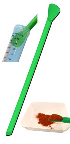 17241 | LevGo® smartSpatula® Macro PP Disposable Lab Spatula Green 310mm 