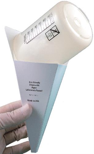 19630 | LevGo® eco-smartFunnel™ Disposable Paper Lab Funnel, Fsc Mix Credit, Mini