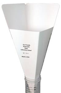 19630 | LevGo® eco-smartFunnel™ Disposable Paper Lab Funnel, Fsc Mix Credit, Mini