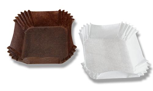 20201 | LevGo® smartBoats® Disposable Paper Weighing Boats, Fsc Mix Credit, Brown, Small