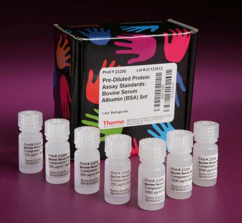 23208 | PRE DILUTED PROTEIN ASSAY STAN DARDS BOVINE SERUM