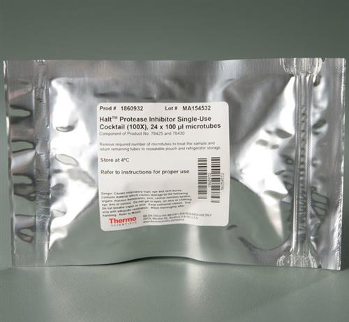 78425 | HALT PROTEASE INHIBITOR SINGLE USE COCKTAIL EDTA F