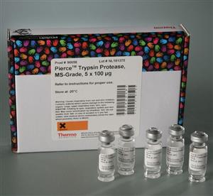 90058 | PIERCE TRYPSIN PROTEASE MS GRADE 5 X 100 UG