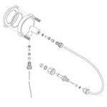 09920518 | Cross Flow II Nebulizer Sample Ferrule TBG 1 16 Te