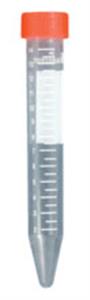 B0193233 | 15 mL Graduated Conical Bottom Tubes with Red Flat