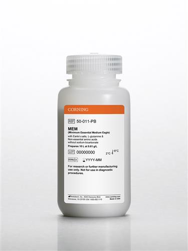 50-011-PB | Corning® 10L MEM (Minimum Essential Medium), Powder