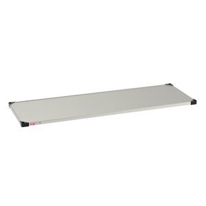 2472FS | Metro 2472FS Super Erecta Solid Shelf, Standard Stainless Steel, 24" x 72"