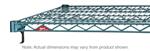 A2472NK3 | Metro Super Adjustable Super Erecta A2472NK3 Industrial Wire Shelf, Metroseal Green Epoxy, 24" x 72"