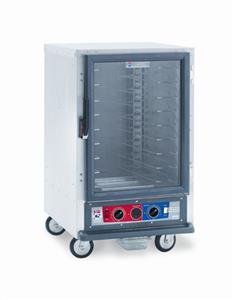 C515-CFC-UA | Metro C515-CFC-UA C5 1 Series Holding/Proofing Cabinet, 1/2 Height, Universal Wire Slides, 120V, 60Hz, 2000W