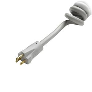 C5T-STRPLG | Metro C5T-STRPLG Coiled Cord with Straight Plug Option for 15 amp, 120V C5 T-Series Cabinets