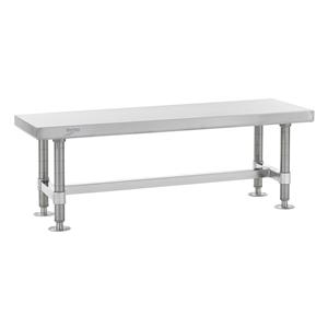 GB1648S | Metro GB1648S Stainless Steel Gowning Bench, 16" x 48" x 18"
