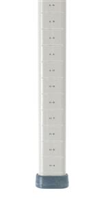 MX86UP | MetroMax MX86UP Mobile-Ready Industrial Shelving Post, Polymer, 86" H