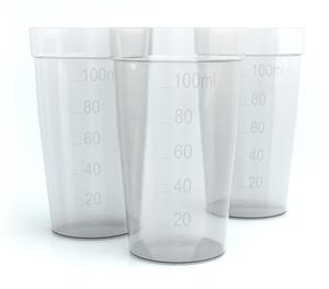 51109389 | Beaker PP (100mL), 480 pcs.