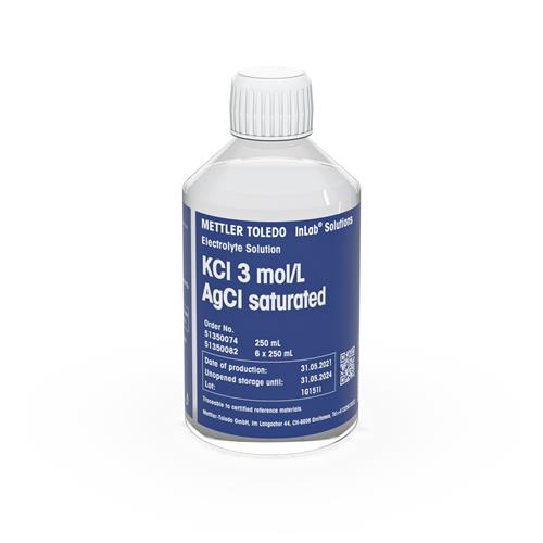 51350074 | Electrolyte KCl 3M AgCl Sat 250 mL Bott