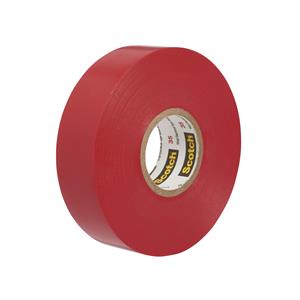 7000132636 |  1/2 in x 20 ft, Red, 10 rolls/carton, 100 rolls/Case
