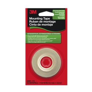 7100075754 |  1/2 in x 13.8 yd, Clear, 1 Roll/Pack