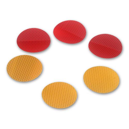 7000129482 |  Red, 3 in dia, 50/Package