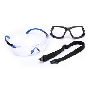 7100079186 |  Kit, Foam, Strap, Black/Blue, Clear Scotchgard™ Anti-fog lens, 20 EA/Case