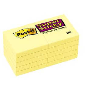 7000052461 |  2 in x 2 in (5.08 cm x 5.08 cm) 90 sheet Canary Yellow 10-pack