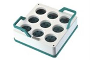 602041010 | OMNIS sample rack 9 x 250 mL