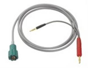 62104140 | Electrode Cable with 2 Plugs 2mm 1m