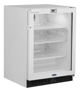 MS24RAG4RW | 24 All Refrigerator White Cabinet White Frame Glas