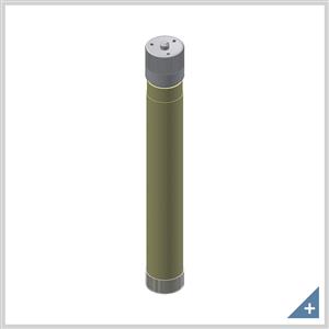 AEX00060 | Vessel 100 ml with protection cover automatic pres