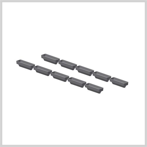 DMA8347 | Quartz sample boats for DMA 80 set of 10 pcs 1 5ml
