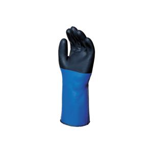 338600 | Hvy wt 17 insulated neoprene blue with black overe