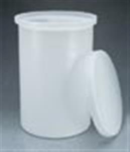 11100-0010 | Cylindrical Tank with Cover HDPE 10 gallon