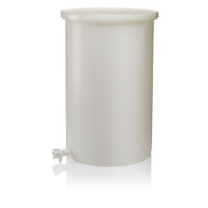 11102-0005 | Cylindrical Tank with Cover and Spigot HDPE 5 gall